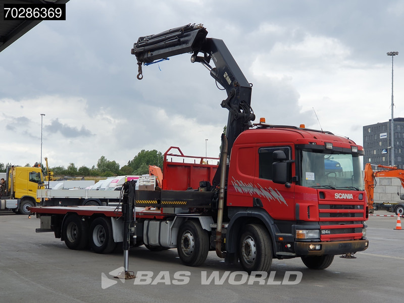 Scania P124 P 8X2 HIAB 477EP-5 HIPRO 2013 year Kran Crane Lift Axle Manual Euro 2 - משאית צד נופל/ שטוחה, משאית מנוף: תמונה 3 Scania P124 P 8X2 HIAB 477EP-5 HIPRO 2013 year Kran Crane Lift Axle Manual Euro 2 - משאית צד נופל/ שטוחה, משאית מנוף: תמונה 3