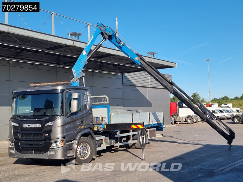 Scania P280 4X2 HMF 1420K-RC Kran Crane Automatic Euro 6 - משאית צד נופל/ שטוחה, משאית מנוף: תמונה 5 Scania P280 4X2 HMF 1420K-RC Kran Crane Automatic Euro 6 - משאית צד נופל/ שטוחה, משאית מנוף: תמונה 5