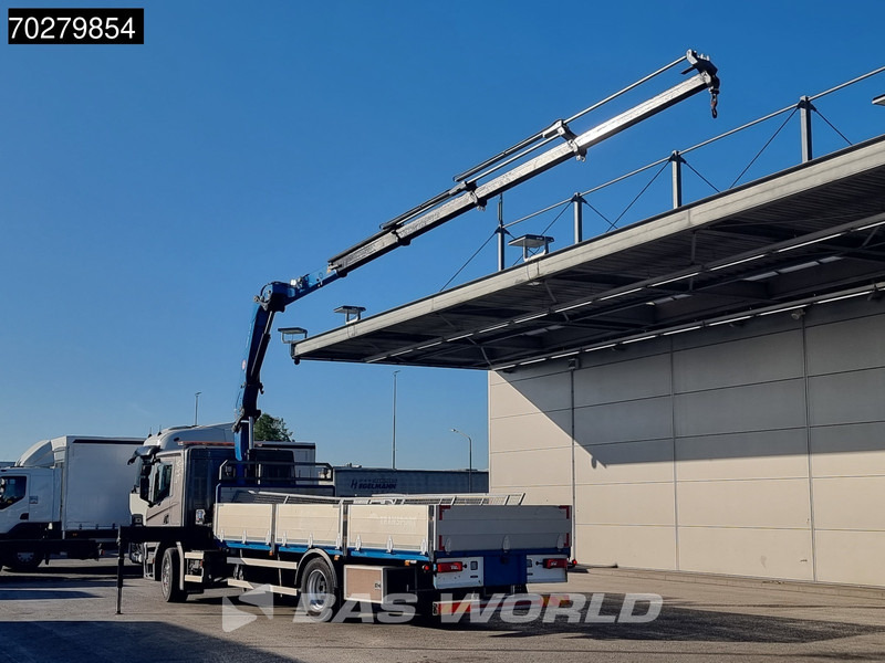 Scania P280 4X2 HMF 1420K-RC Kran Crane Automatic Euro 6 - משאית צד נופל/ שטוחה, משאית מנוף: תמונה 2 Scania P280 4X2 HMF 1420K-RC Kran Crane Automatic Euro 6 - משאית צד נופל/ שטוחה, משאית מנוף: תמונה 2
