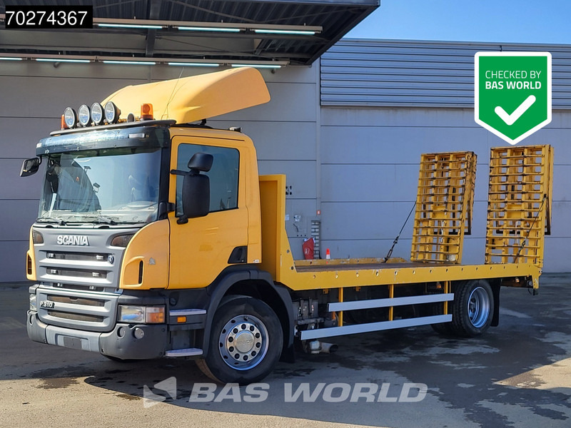 Scania P310 4X2 Machine transporter Manual Hydraulik Ramps Euro 4 - משאית הובלה אוטומטית: תמונה 1 Scania P310 4X2 Machine transporter Manual Hydraulik Ramps Euro 4 - משאית הובלה אוטומטית: תמונה 1