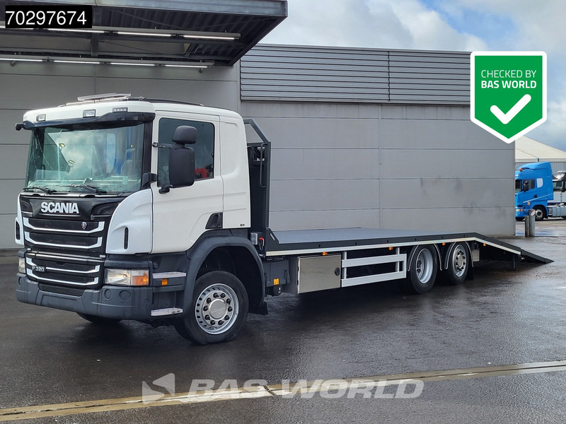 Scania P320 P 6X2 Machine transporter Winch Lift+Steering Axle Euro 6 - משאית הובלה אוטומטית: תמונה 1 Scania P320 P 6X2 Machine transporter Winch Lift+Steering Axle Euro 6 - משאית הובלה אוטומטית: תמונה 1