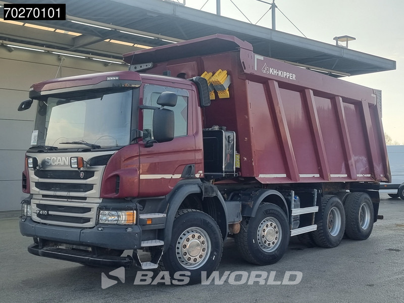Scania P410 8X4 28m3 KH Kipper Big-Axle Steel suspension Euro 6 - מזהיר: תמונה 5 Scania P410 8X4 28m3 KH Kipper Big-Axle Steel suspension Euro 6 - מזהיר: תמונה 5