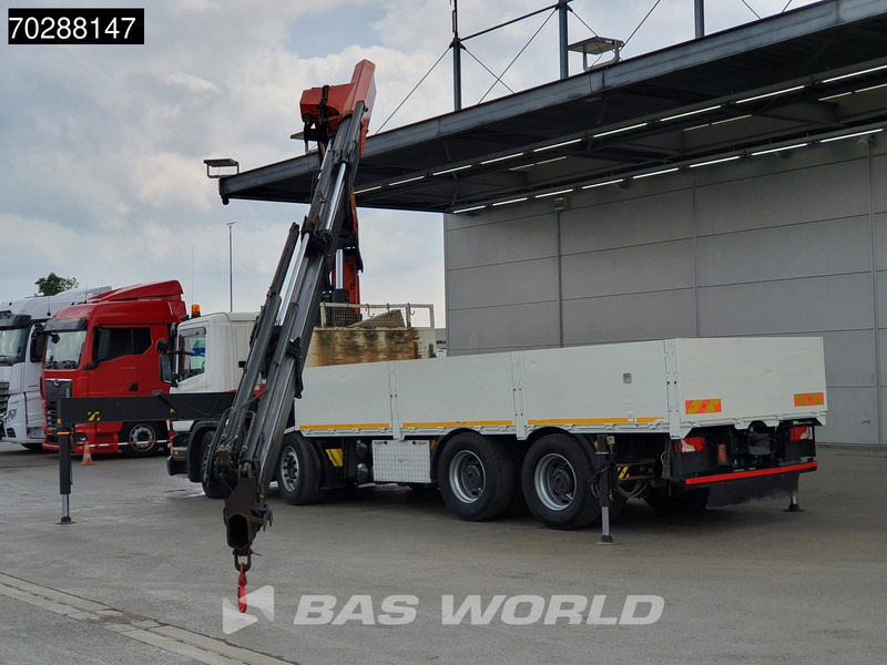משאית צד נופל/ שטוחה, משאית מנוף Scania P420 8X4 Palfinger PK 53002-SH Crane Lift+steering Manual Big-Axle Euro 5: תמונה 6