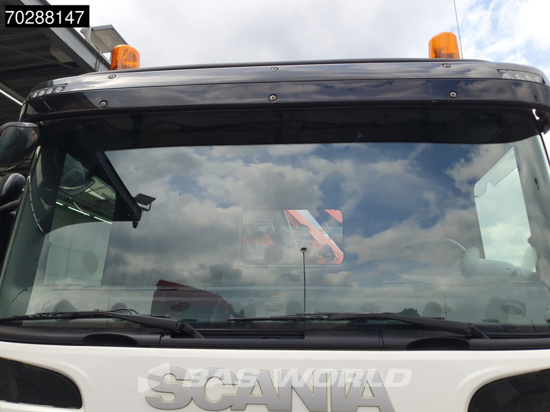 משאית צד נופל/ שטוחה, משאית מנוף Scania P420 8X4 Palfinger PK 53002-SH Crane Lift+steering Manual Big-Axle Euro 5: תמונה 13