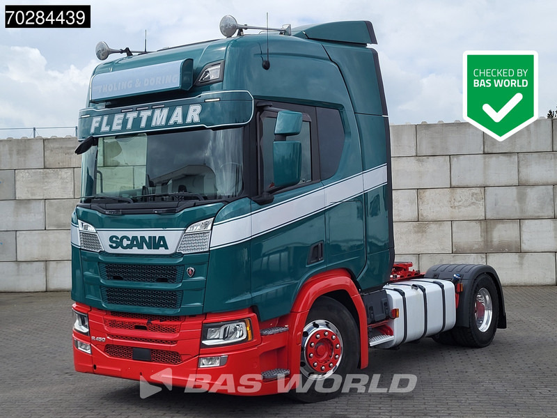 Scania R450 R 4X2 Retarder Standklima Alcoa's Navi ACC LED - יחידת טרקטור: תמונה 1 Scania R450 R 4X2 Retarder Standklima Alcoa's Navi ACC LED - יחידת טרקטור: תמונה 1