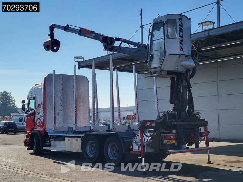 Scania R450 R 6X4 NL-Truck Kesla 2110T Crane Kran Holztransport Manual ACC Xenon Euro 6 - משאית עץ, משאית מנוף: תמונה 2 Scania R450 R 6X4 NL-Truck Kesla 2110T Crane Kran Holztransport Manual ACC Xenon Euro 6 - משאית עץ, משאית מנוף: תמונה 2
