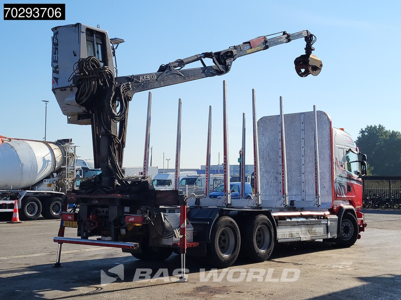Scania R450 R 6X4 NL-Truck Kesla 2110T Crane Kran Holztransport Manual ACC Xenon Euro 6 - משאית עץ, משאית מנוף: תמונה 5 Scania R450 R 6X4 NL-Truck Kesla 2110T Crane Kran Holztransport Manual ACC Xenon Euro 6 - משאית עץ, משאית מנוף: תמונה 5