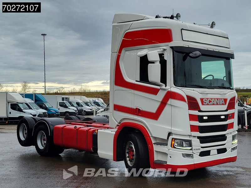 Scania R500 6X2 Chassis Retarder ACC Navi Liftachse Automatic Euro 6 - משאית עם שלדת תא: תמונה 3 Scania R500 6X2 Chassis Retarder ACC Navi Liftachse Automatic Euro 6 - משאית עם שלדת תא: תמונה 3