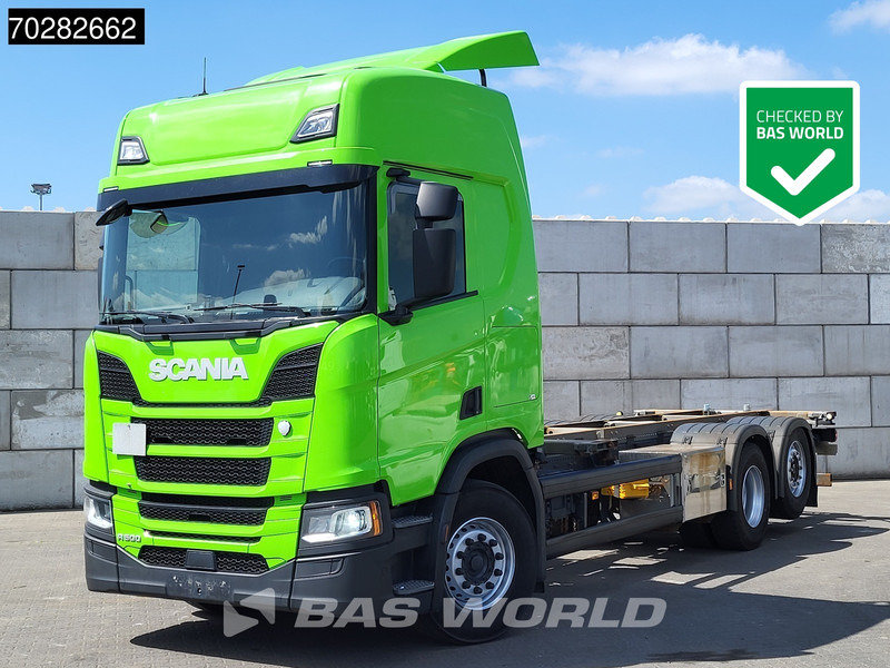 Scania R500 6X2 Retarder LED ACC Euro 6 - מוביל מכולות/ משאית החלפת גוף: תמונה 1 Scania R500 6X2 Retarder LED ACC Euro 6 - מוביל מכולות/ משאית החלפת גוף: תמונה 1
