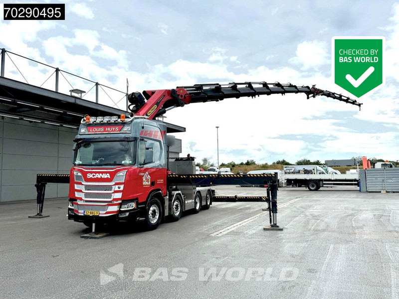 Scania R500 8X2 NL-Truck Palfinger PK165002 TEC 7 Crane Winch Fly-Jib Retarder Lift+steering - יחידת טרקטור: תמונה 1 Scania R500 8X2 NL-Truck Palfinger PK165002 TEC 7 Crane Winch Fly-Jib Retarder Lift+steering - יחידת טרקטור: תמונה 1