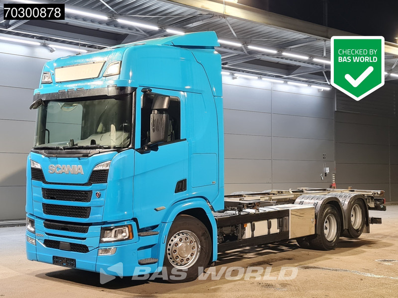 Scania R500 R 6X2 WECON BDF Full Air Suspension Retarder Lift-Axle Automatic Leather Seats - מוביל מכולות/ משאית החלפת גוף: תמונה 1 Scania R500 R 6X2 WECON BDF Full Air Suspension Retarder Lift-Axle Automatic Leather Seats - מוביל מכולות/ משאית החלפת גוף: תמונה 1