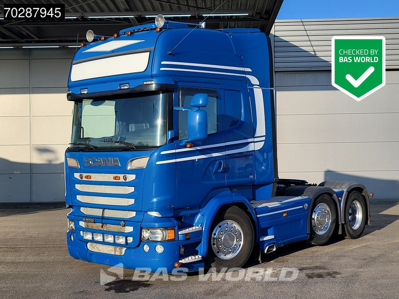 Scania R520 6X2 Full-Air Lift+Lenkachse Hydrauliek Standklima Navi Euro 6 - יחידת טרקטור: תמונה 1 Scania R520 6X2 Full-Air Lift+Lenkachse Hydrauliek Standklima Navi Euro 6 - יחידת טרקטור: תמונה 1