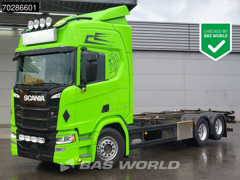 Scania R540 6X2 BDF LiftAxle Automatic Retarder Navi ACC LED Euro 6 - מוביל מכולות/ משאית החלפת גוף: תמונה 1 Scania R540 6X2 BDF LiftAxle Automatic Retarder Navi ACC LED Euro 6 - מוביל מכולות/ משאית החלפת גוף: תמונה 1
