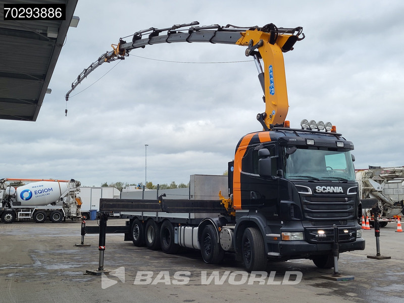 Scania R560 R 10X4 EFFER 655 / 6S Crane +Jib Winch 3-Pedals Lift+Steering-Axle Retarder Euro 5 - משאית צד נופל/ שטוחה, משאית מנוף: תמונה 3 Scania R560 R 10X4 EFFER 655 / 6S Crane +Jib Winch 3-Pedals Lift+Steering-Axle Retarder Euro 5 - משאית צד נופל/ שטוחה, משאית מנוף: תמונה 3