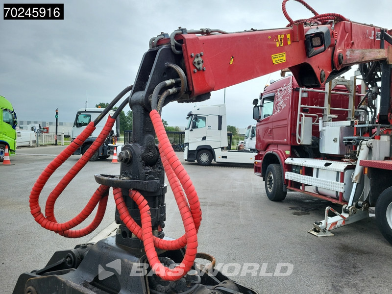 Scania R580 6X4 Jonsered J28505 83 wood Crane Holztransport Steel-suspension Retarder Euro 6 - משאית עץ, משאית מנוף: תמונה 5 Scania R580 6X4 Jonsered J28505 83 wood Crane Holztransport Steel-suspension Retarder Euro 6 - משאית עץ, משאית מנוף: תמונה 5