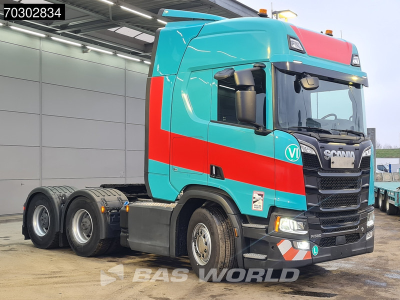 Scania R580 R 6X4 120T! 3-Pedals Retarder Big-Axle Leder Standklima - יחידת טרקטור: תמונה 3 Scania R580 R 6X4 120T! 3-Pedals Retarder Big-Axle Leder Standklima - יחידת טרקטור: תמונה 3