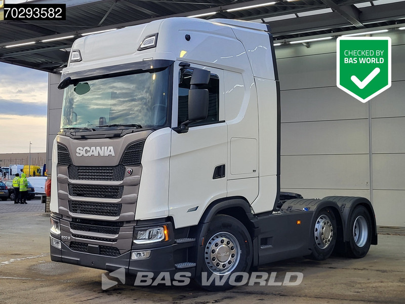 Scania S500 S 6X2 NEW! Retarder Lift+Lenkachse 2x Tanks Full-Air Standklima - יחידת טרקטור: תמונה 1 Scania S500 S 6X2 NEW! Retarder Lift+Lenkachse 2x Tanks Full-Air Standklima - יחידת טרקטור: תמונה 1