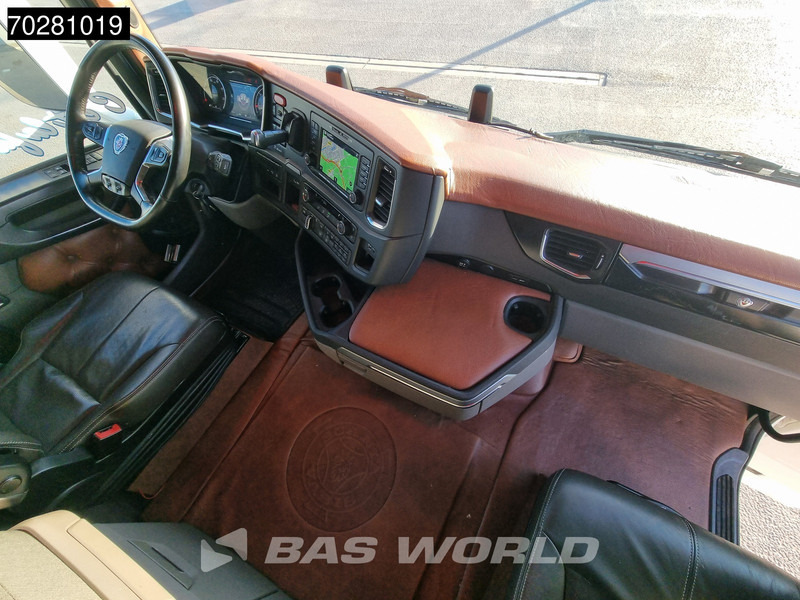 יחידת טרקטור Scania S520 890 4X2 Full-Air Retarder 2x Tanks Leather Alcoa's: תמונה 19