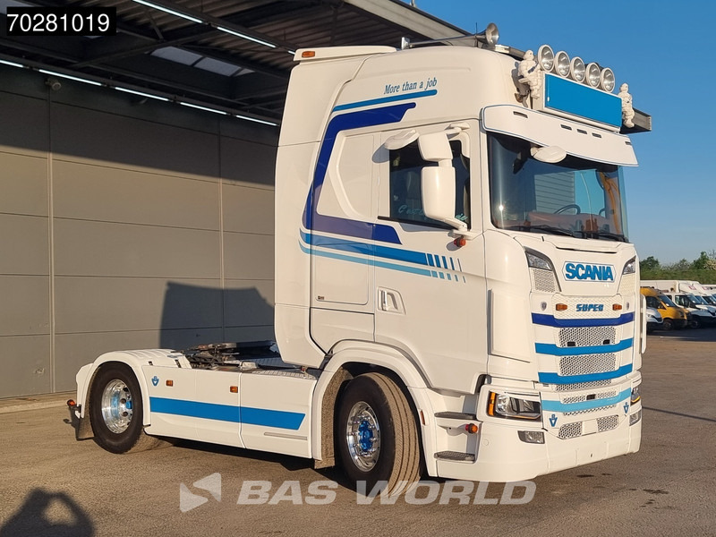 יחידת טרקטור Scania S520 890 4X2 Full-Air Retarder 2x Tanks Leather Alcoa's: תמונה 13