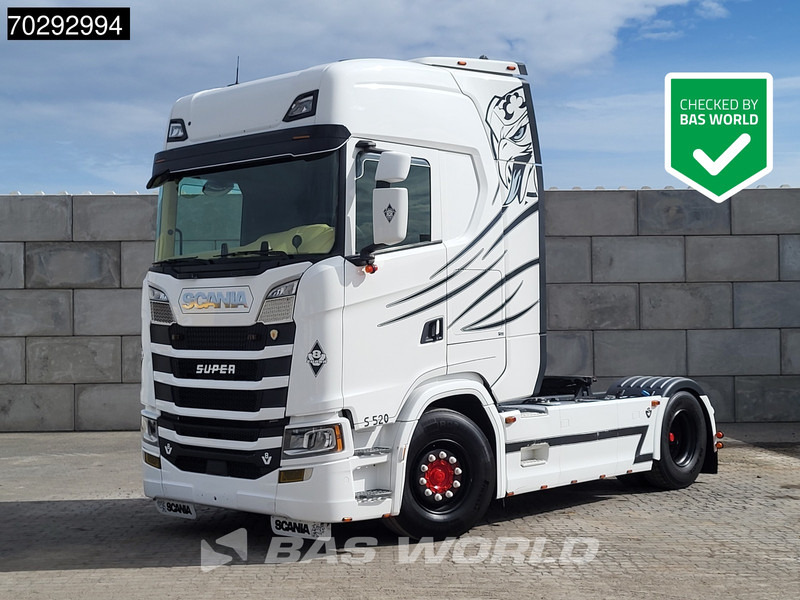 Scania S520 S 4X2 Retarder Full-Air 2x Tanks Leder Standklima Navi ACC LED Euro 6 - יחידת טרקטור: תמונה 1 Scania S520 S 4X2 Retarder Full-Air 2x Tanks Leder Standklima Navi ACC LED Euro 6 - יחידת טרקטור: תמונה 1