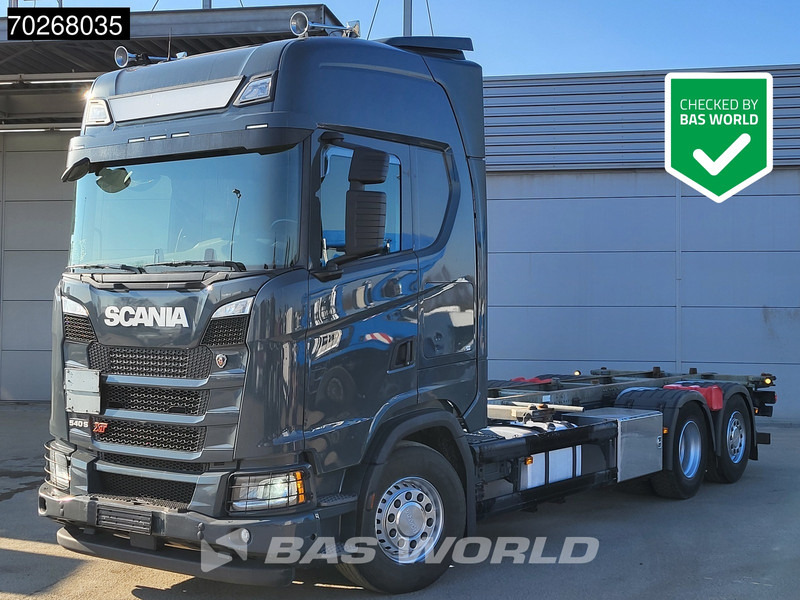 Scania S540 6X2 Retarder Full Air CS20H LED Euro 6 - מוביל מכולות/ משאית החלפת גוף: תמונה 1 Scania S540 6X2 Retarder Full Air CS20H LED Euro 6 - מוביל מכולות/ משאית החלפת גוף: תמונה 1