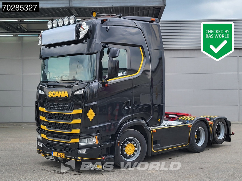 Scania S580 6X2 NL-Truck Retarder Full-Air Hydraulik Standklima ACC Navi LED - יחידת טרקטור: תמונה 1 Scania S580 6X2 NL-Truck Retarder Full-Air Hydraulik Standklima ACC Navi LED - יחידת טרקטור: תמונה 1