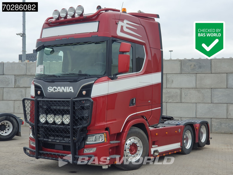 Scania S650 S 6X2 Special Interior! Full-Air Retarder 2xTanks Liftachse ACC LED Navi - יחידת טרקטור: תמונה 1 Scania S650 S 6X2 Special Interior! Full-Air Retarder 2xTanks Liftachse ACC LED Navi - יחידת טרקטור: תמונה 1