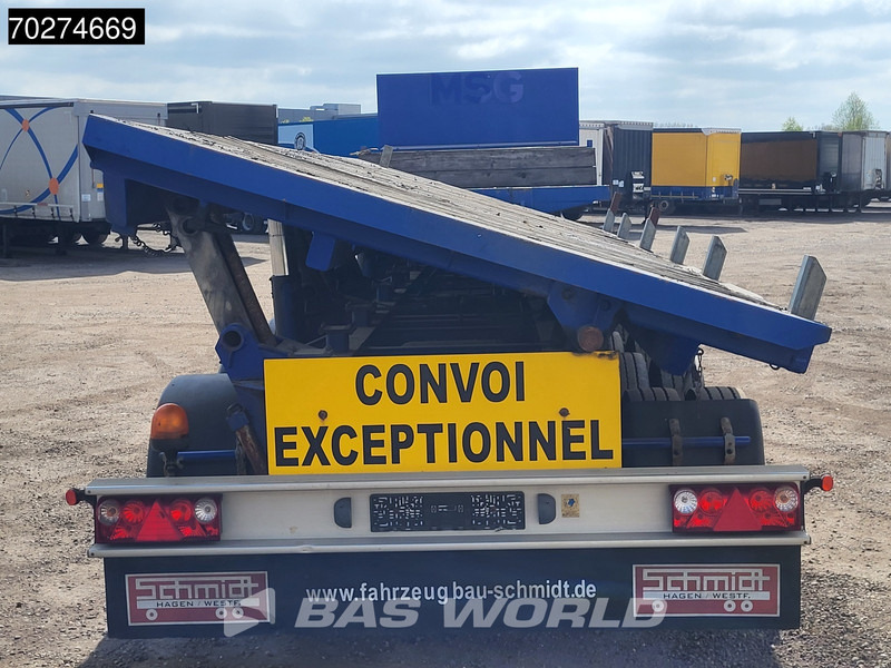 Schmidt SPT/65/Z/2,6 4 axles Schraglader Lift + Lenkachse - סמיטריילר עם מזהיר: תמונה 3 Schmidt SPT/65/Z/2,6 4 axles Schraglader Lift + Lenkachse - סמיטריילר עם מזהיר: תמונה 3