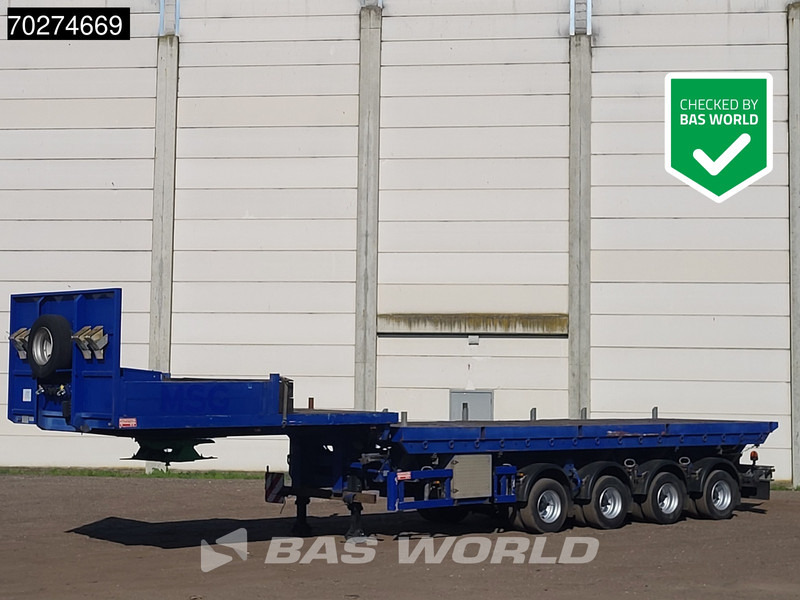 Schmidt SPT/65/Z/2,6 4 axles Schraglader Lift + Lenkachse - סמיטריילר עם מזהיר: תמונה 1 Schmidt SPT/65/Z/2,6 4 axles Schraglader Lift + Lenkachse - סמיטריילר עם מזהיר: תמונה 1