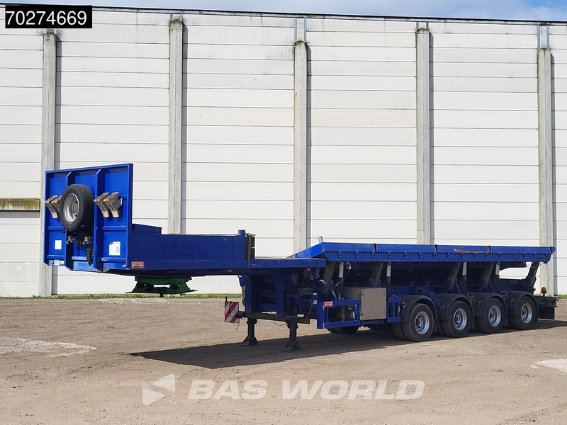 Schmidt SPT/65/Z/2,6 4 axles Schraglader Lift + Lenkachse - סמיטריילר עם מזהיר: תמונה 1 Schmidt SPT/65/Z/2,6 4 axles Schraglader Lift + Lenkachse - סמיטריילר עם מזהיר: תמונה 1