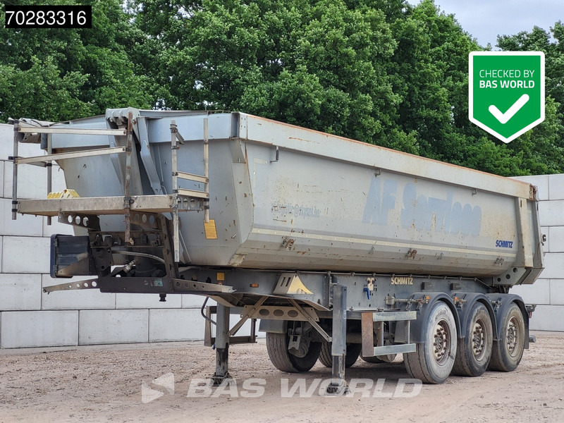 Schmitz Cargobull SGF*S3 28m3 Liftachse - סמיטריילר עם מזהיר: תמונה 1 Schmitz Cargobull SGF*S3 28m3 Liftachse - סמיטריילר עם מזהיר: תמונה 1
