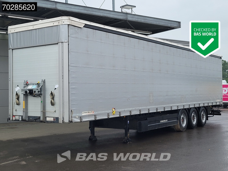 Schwarzmüller S1 Liftachse Palettenkasten Anti vandalism Sliding Roof SAF - סמיטריילר עם וילונות צד: תמונה 1 Schwarzmüller S1 Liftachse Palettenkasten Anti vandalism Sliding Roof SAF - סמיטריילר עם וילונות צד: תמונה 1