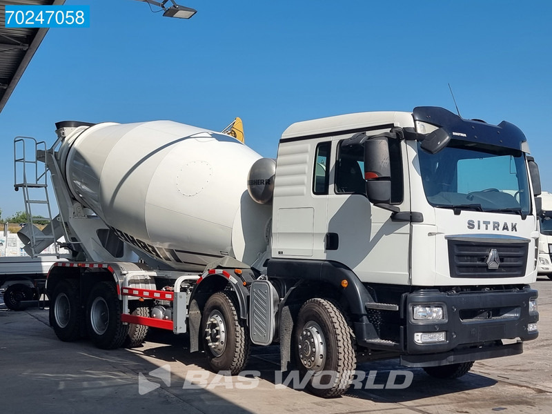 Sitrak G5 350 8X4 8m3 Liebherr Mixer Big-Axle Steelsuspension - משאית מערבלת בטון: תמונה 3 Sitrak G5 350 8X4 8m3 Liebherr Mixer Big-Axle Steelsuspension - משאית מערבלת בטון: תמונה 3