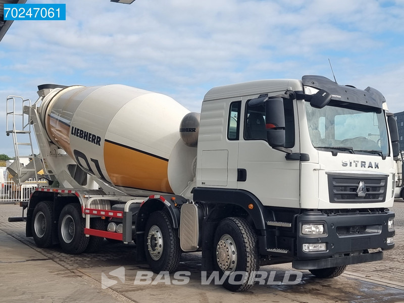 Sitrak G5 350 8X4 NEW! 8m3 Liebherr Mixer Big-Axle Steel Suspension - משאית מערבלת בטון: תמונה 3 Sitrak G5 350 8X4 NEW! 8m3 Liebherr Mixer Big-Axle Steel Suspension - משאית מערבלת בטון: תמונה 3