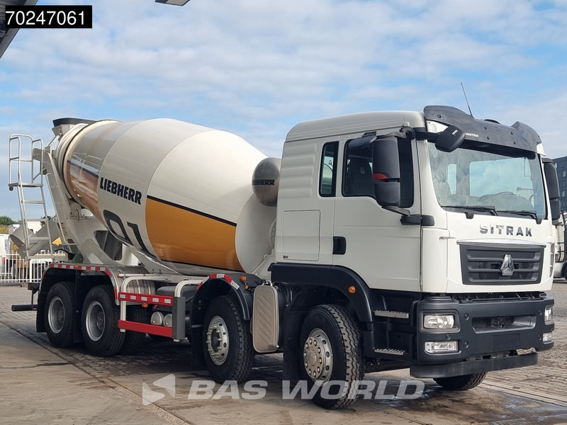 Sitrak G5 350 8X4 NEW! 8m3 Liebherr Mixer Big-Axle Steel Suspension - משאית מערבלת בטון: תמונה 3 Sitrak G5 350 8X4 NEW! 8m3 Liebherr Mixer Big-Axle Steel Suspension - משאית מערבלת בטון: תמונה 3