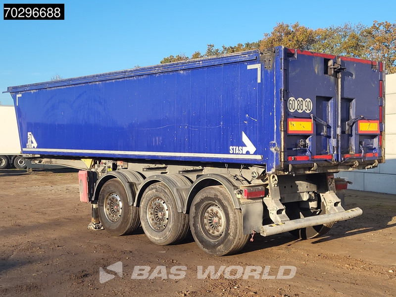 Stas S300CX 28m3 Lifting Axle - סמיטריילר עם מזהיר: תמונה 2 Stas S300CX 28m3 Lifting Axle - סמיטריילר עם מזהיר: תמונה 2