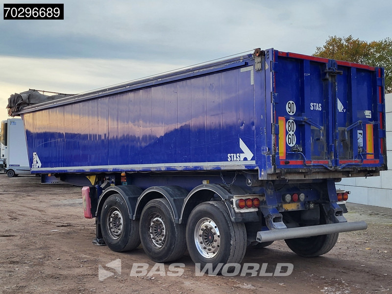 Stas S300CX 29m3 Lifting Axle - סמיטריילר עם מזהיר: תמונה 2 Stas S300CX 29m3 Lifting Axle - סמיטריילר עם מזהיר: תמונה 2