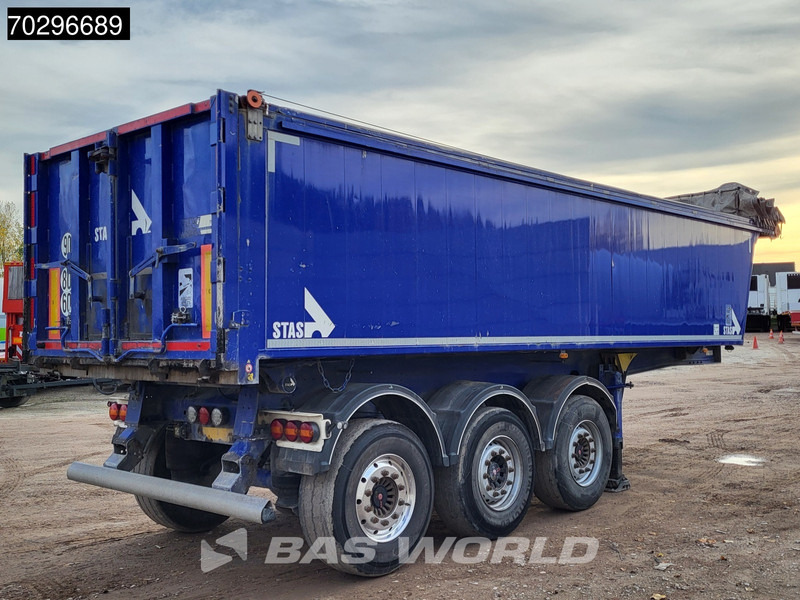 Stas S300CX 29m3 Lifting Axle - סמיטריילר עם מזהיר: תמונה 5 Stas S300CX 29m3 Lifting Axle - סמיטריילר עם מזהיר: תמונה 5
