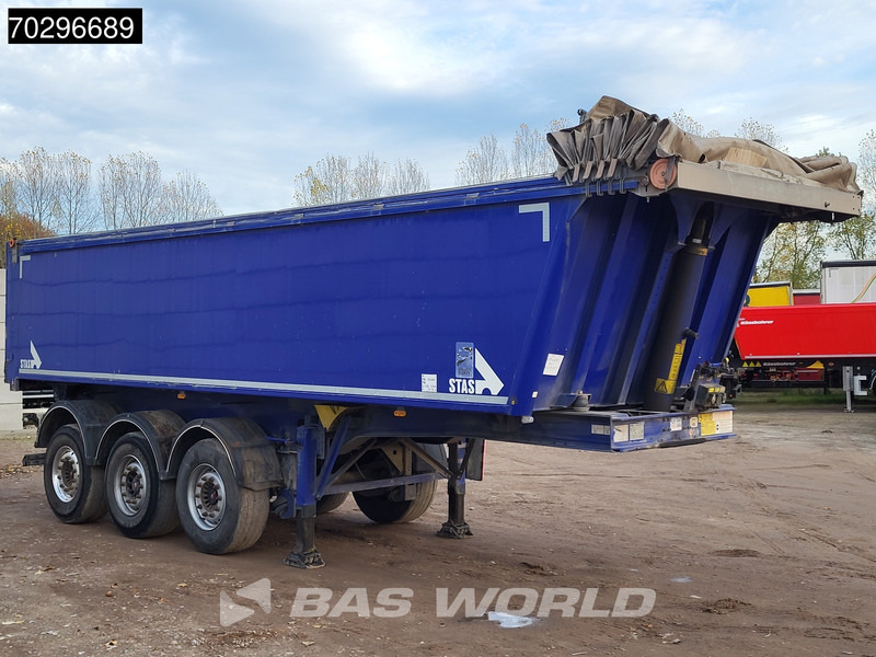 Stas S300CX 29m3 Lifting Axle - סמיטריילר עם מזהיר: תמונה 3 Stas S300CX 29m3 Lifting Axle - סמיטריילר עם מזהיר: תמונה 3