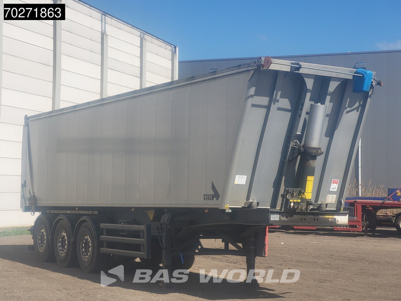 Stas S300CX 3 axles 47m3 Liftachse ALU - סמיטריילר עם מזהיר: תמונה 3 Stas S300CX 3 axles 47m3 Liftachse ALU - סמיטריילר עם מזהיר: תמונה 3