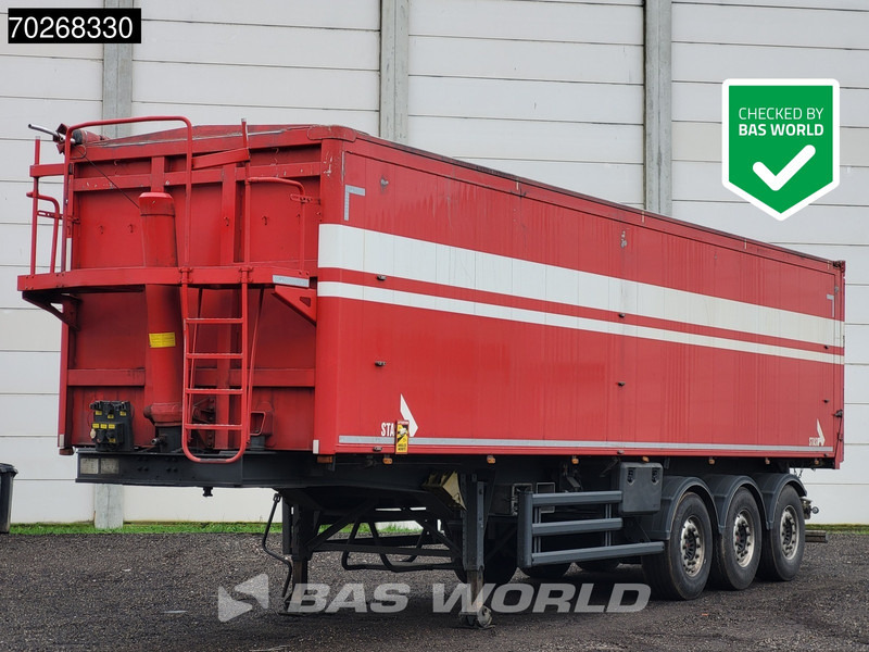 Stas S300CX 3 axles NL-Trailer 62m3 ALU - סמיטריילר עם מזהיר: תמונה 1 Stas S300CX 3 axles NL-Trailer 62m3 ALU - סמיטריילר עם מזהיר: תמונה 1