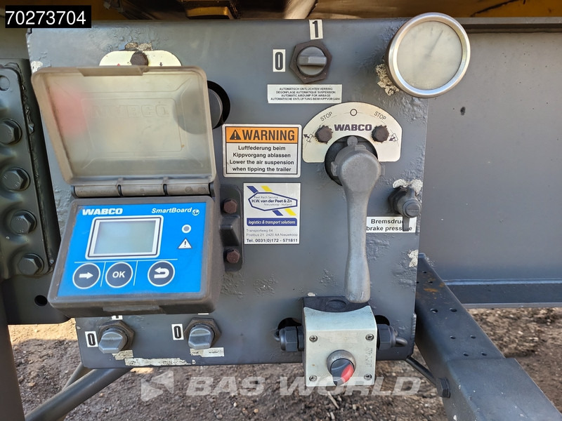 סמיטריילר עם מזהיר Stas S300CX Liftachse 60M3: תמונה 15