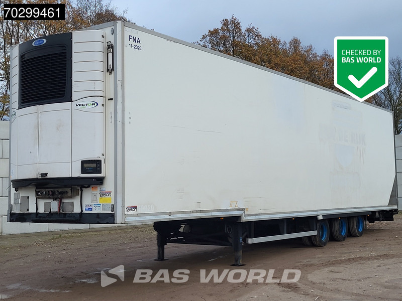 Talson Carrier Vector 1550 3 axles NL-Trailer Mega Aircargo Rollenbett Luftfracht Liftachse Blumenbreit - סמיטריילר עם קירור: תמונה 1 Talson Carrier Vector 1550 3 axles NL-Trailer Mega Aircargo Rollenbett Luftfracht Liftachse Blumenbreit - סמיטריילר עם קירור: תמונה 1
