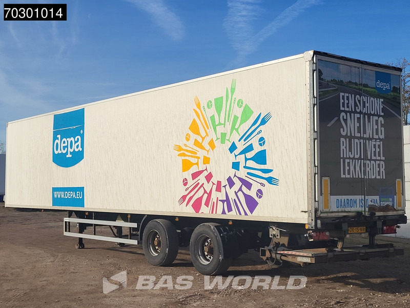 Tracon TO2 Tailgate Steering Axle - סמיטריילר בתיבה סגורה: תמונה 2 Tracon TO2 Tailgate Steering Axle - סמיטריילר בתיבה סגורה: תמונה 2