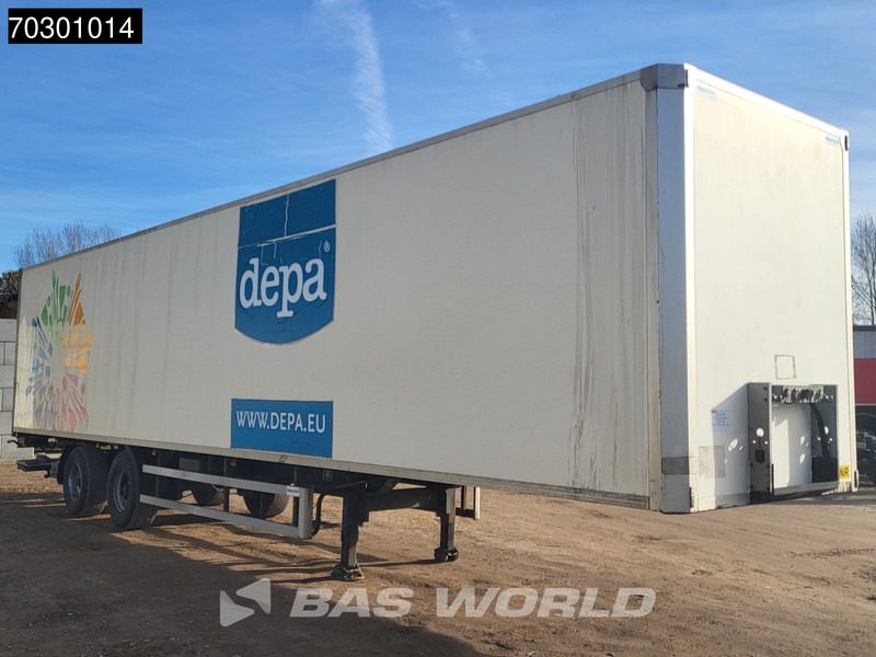 Tracon TO2 Tailgate Steering Axle - סמיטריילר בתיבה סגורה: תמונה 3 Tracon TO2 Tailgate Steering Axle - סמיטריילר בתיבה סגורה: תמונה 3