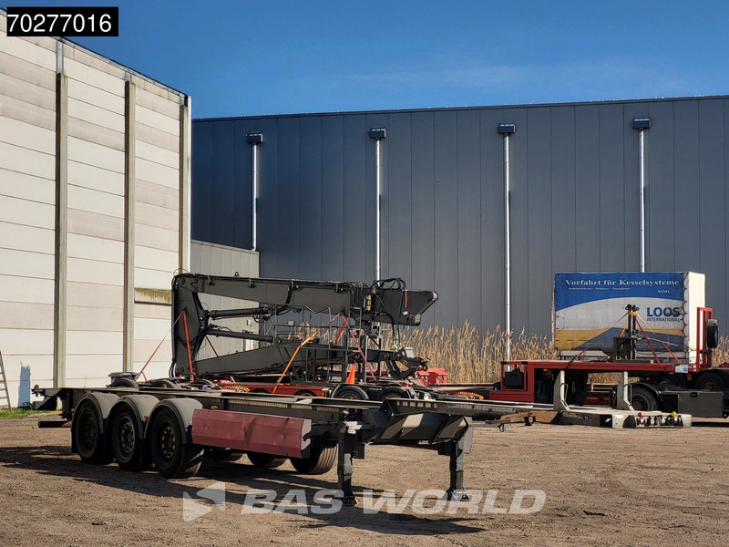 Van Hool 3 axles 40 FT. - סמיטריילר מוביל מכולות/ החלפת גוף: תמונה 3 Van Hool 3 axles 40 FT. - סמיטריילר מוביל מכולות/ החלפת גוף: תמונה 3