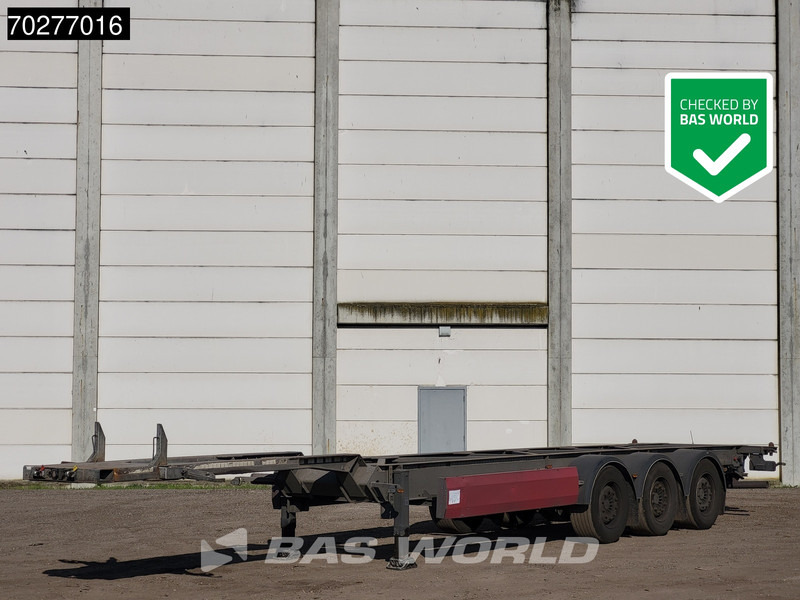 Van Hool 3 axles 40 FT. - סמיטריילר מוביל מכולות/ החלפת גוף: תמונה 1 Van Hool 3 axles 40 FT. - סמיטריילר מוביל מכולות/ החלפת גוף: תמונה 1