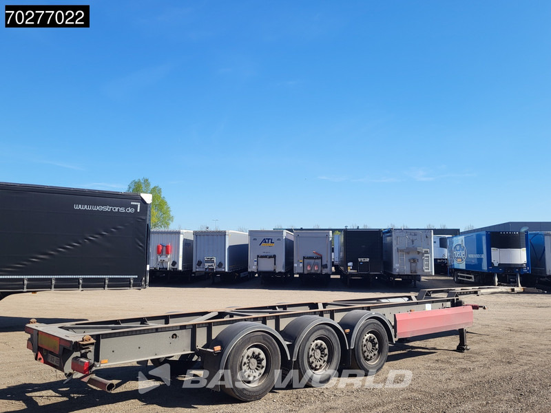 Van Hool 3 axles - סמיטריילר מוביל מכולות/ החלפת גוף: תמונה 3 Van Hool 3 axles - סמיטריילר מוביל מכולות/ החלפת גוף: תמונה 3