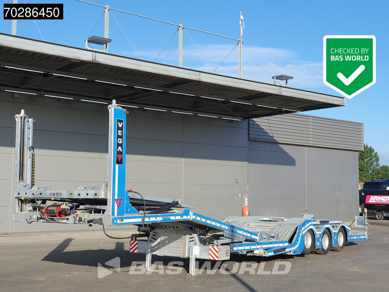 Vega Alphamax 3 axles NEW Galvanized Hydro-electric Winch Lift + Lenkachse - סמיטריילר בהובלה אוטומטית: תמונה 1 Vega Alphamax 3 axles NEW Galvanized Hydro-electric Winch Lift + Lenkachse - סמיטריילר בהובלה אוטומטית: תמונה 1