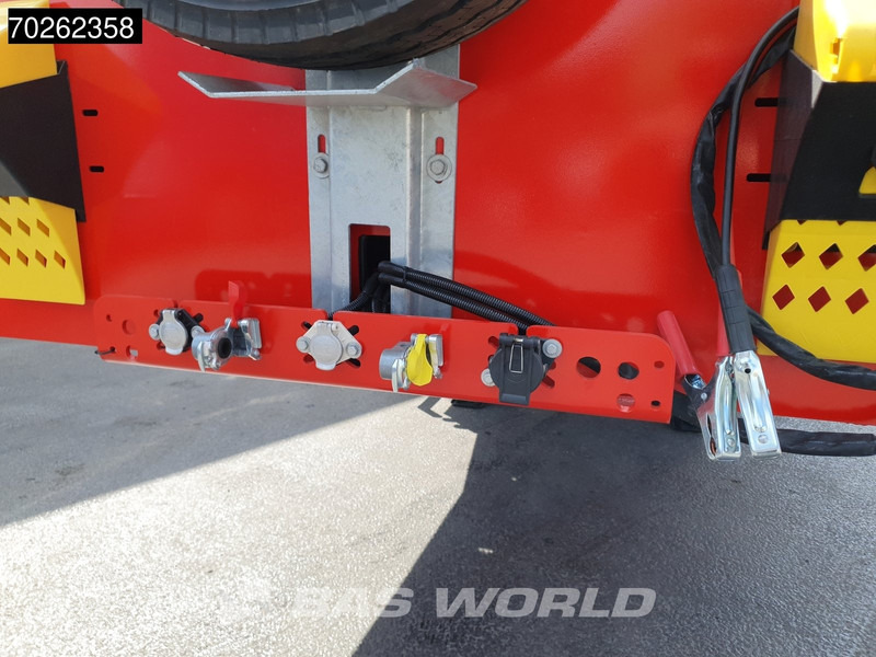 חָדָשׁ סמיטריילר עם מטען נמוך Vega STANDARD LOWBED 2 axles Lift + 2xLenkachse Hydraulic Ramps: תמונה 14